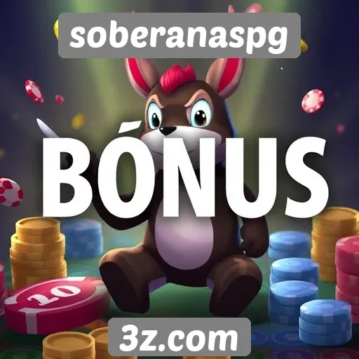 Recursos exclusivos de bônus em soberanaspg